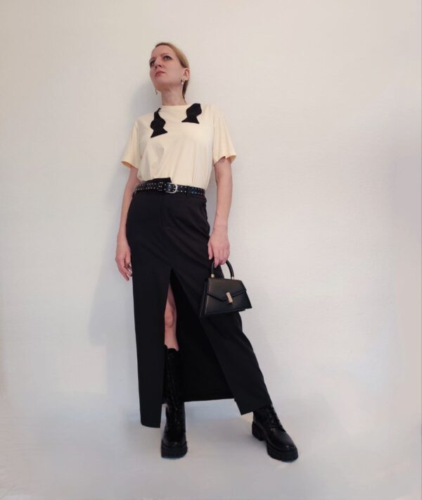 Avant-Garde Pale Yellow + Black, Open Bowtie Edition