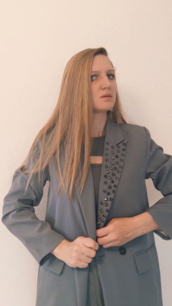 Drama Queen with Blazer 3.0., blue gray – Bild 5