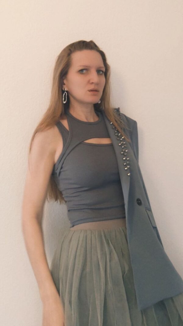 Drama Queen with Blazer 3.0., blue gray – Bild 3